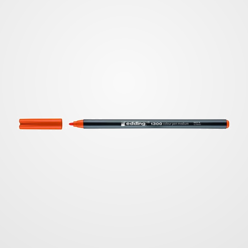 ROTULADOR FIBRA EDDING 1300  NARANJA
