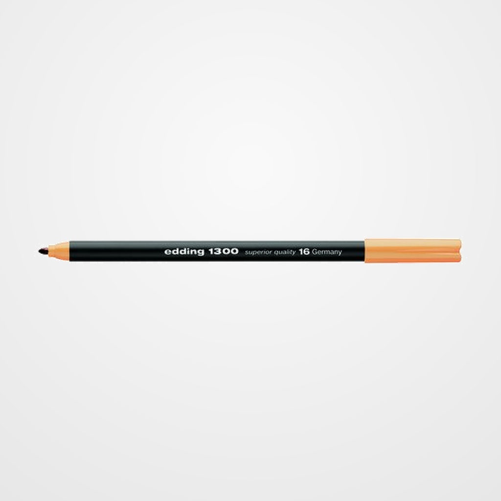 ROTULADOR FIBRA EDDING 1300  NARANJA CLARO