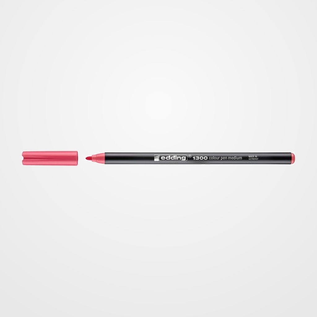 ROTULADOR FIBRA EDDING 1300 CORAL