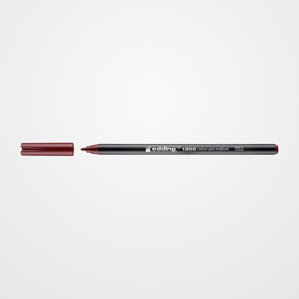 ROTULADOR FIBRA EDDING 1300 ROJO INGLES