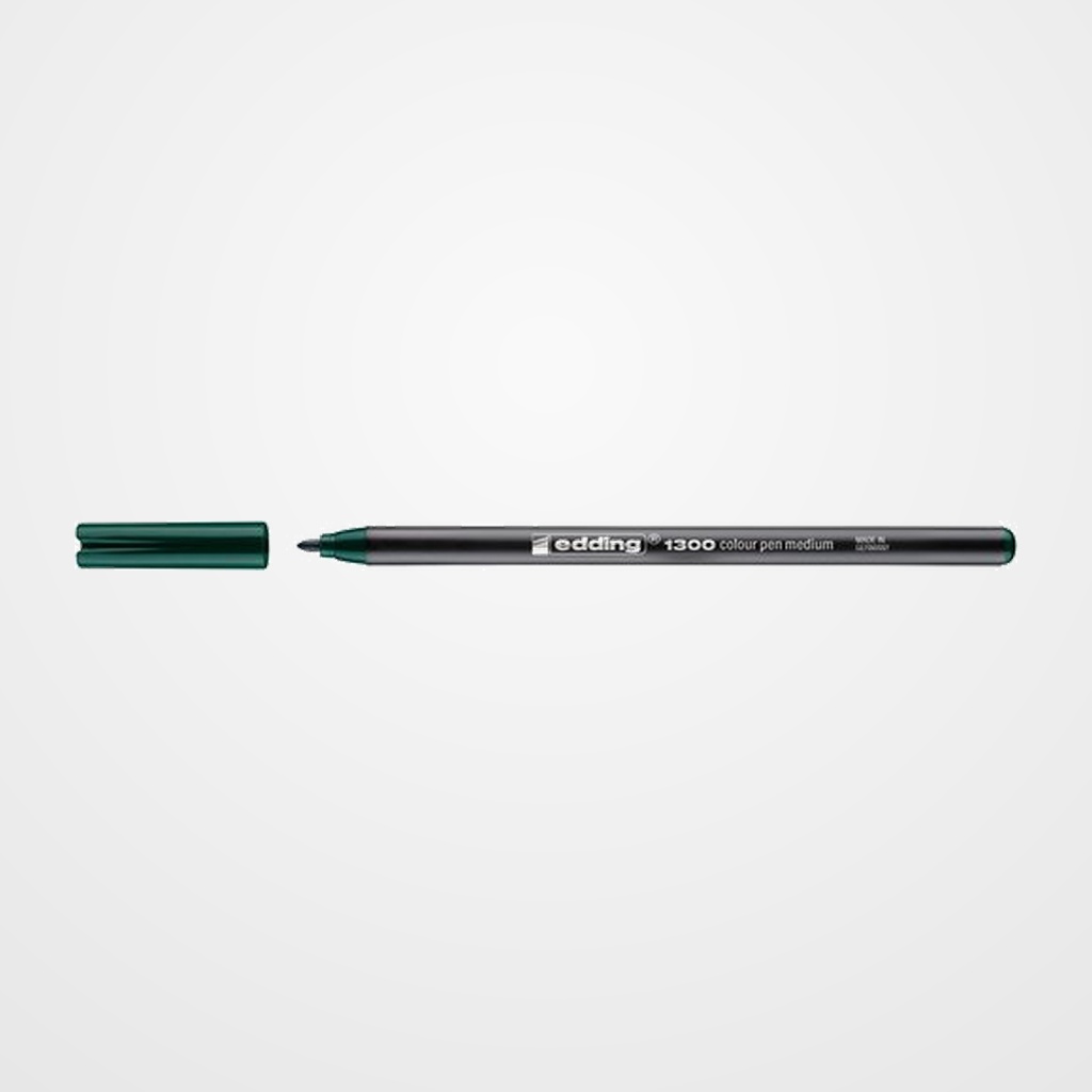 ROTULADOR FIBRA EDDING 1300 VERDE BOTELLA