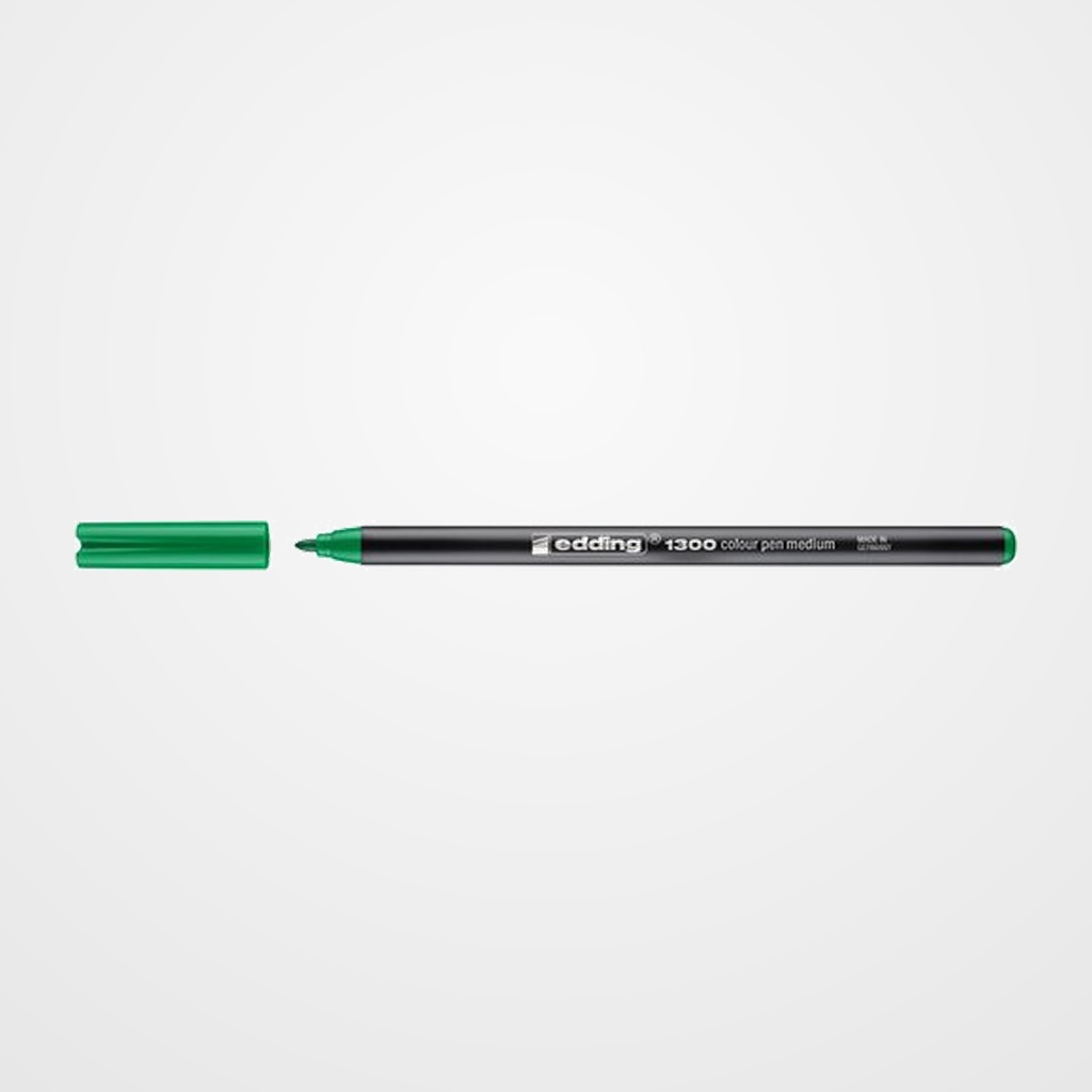 ROTULADOR FIBRA EDDING 1300 VERDE PALIDO