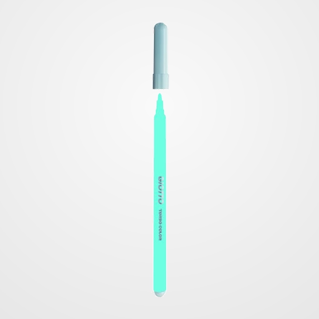 ROTULADOR FIBRA GIOTTO TURBO COLOR   AZUL CELESTE