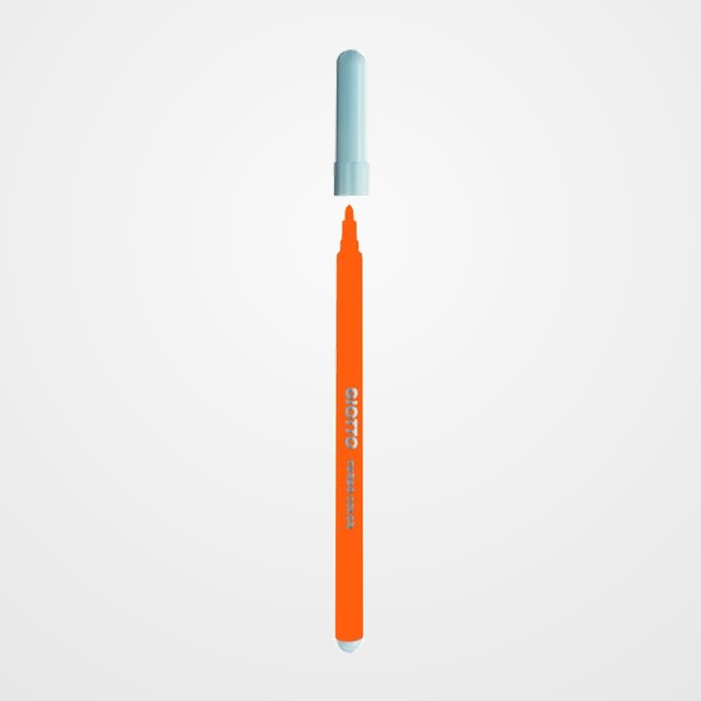 ROTULADOR FIBRA GIOTTO TURBO COLOR   NARANJA
