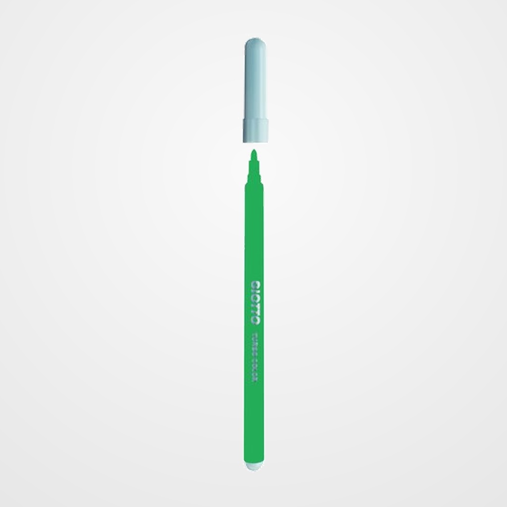 ROTULADOR FIBRA GIOTTO TURBO COLOR   VERDE OSCURO