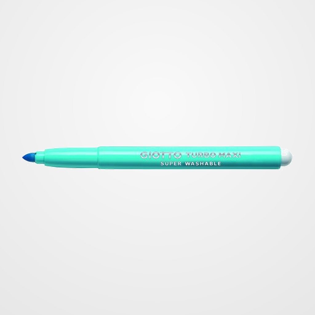 ROTULADOR FIBRA GIOTTO TURBO MAXI   AZUL CIELO
