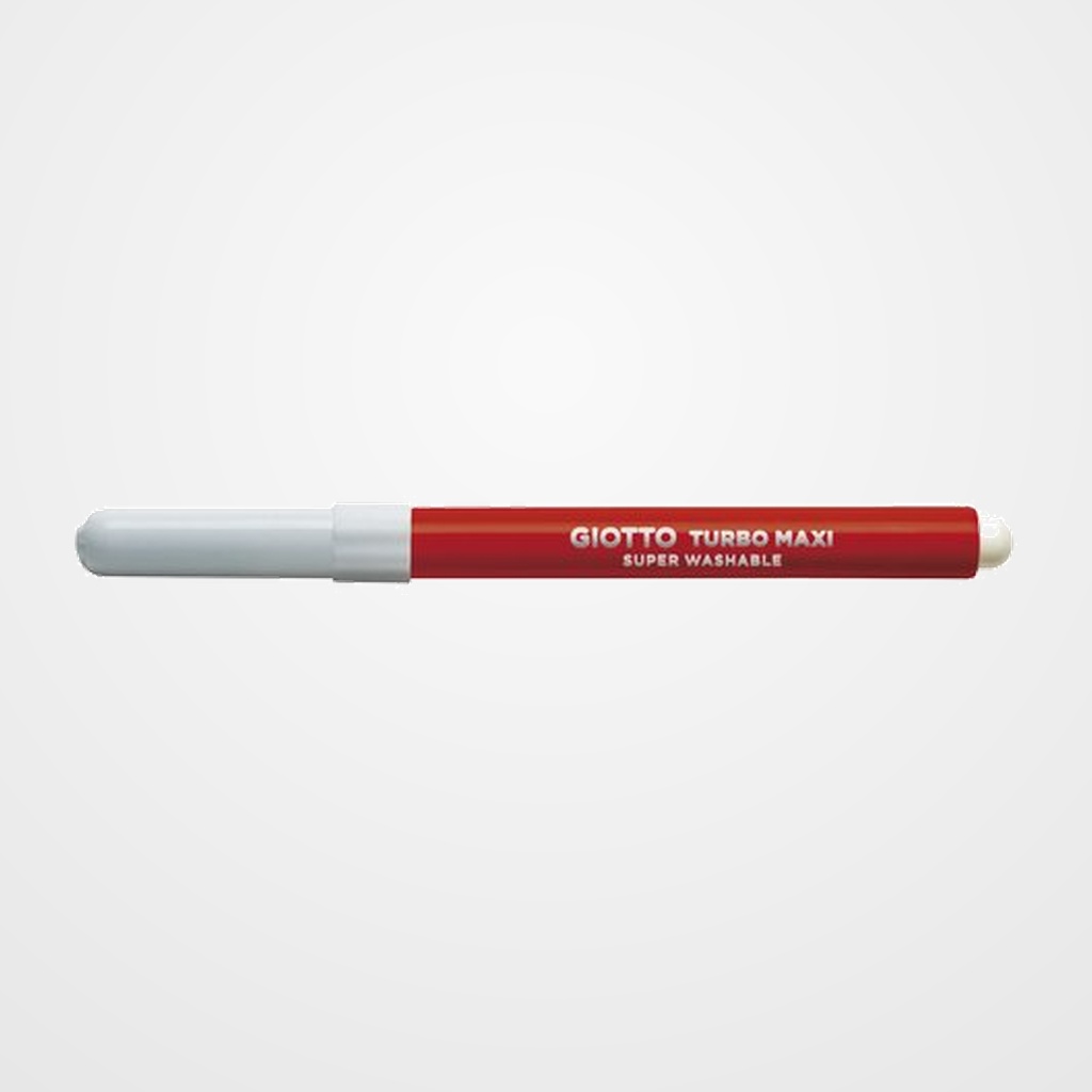 ROTULADOR FIBRA GIOTTO TURBO MAXI   ROJO CARMIN