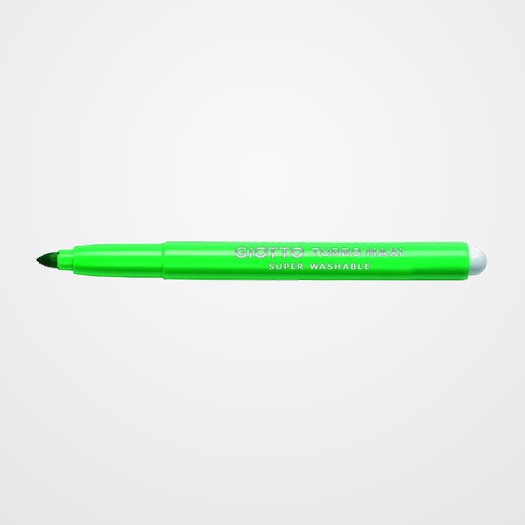 ROTULADOR FIBRA GIOTTO TURBO MAXI   VERDE