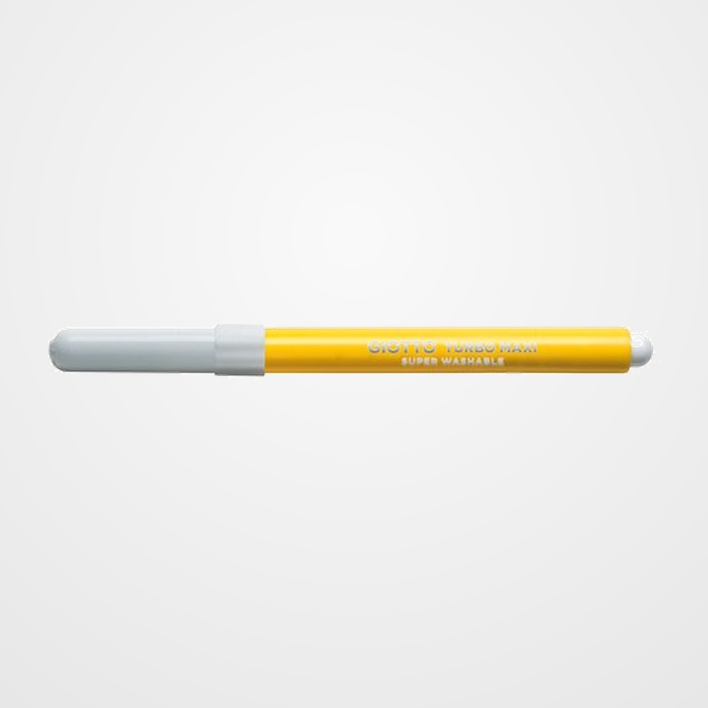 ROTULADOR FIBRA GIOTTO TURBO MAXI  AMARILLO OSCURO