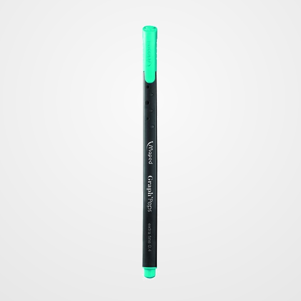 ROTULADOR FIBRA MAPED GRAPH PEPS AZUL LAGUNA