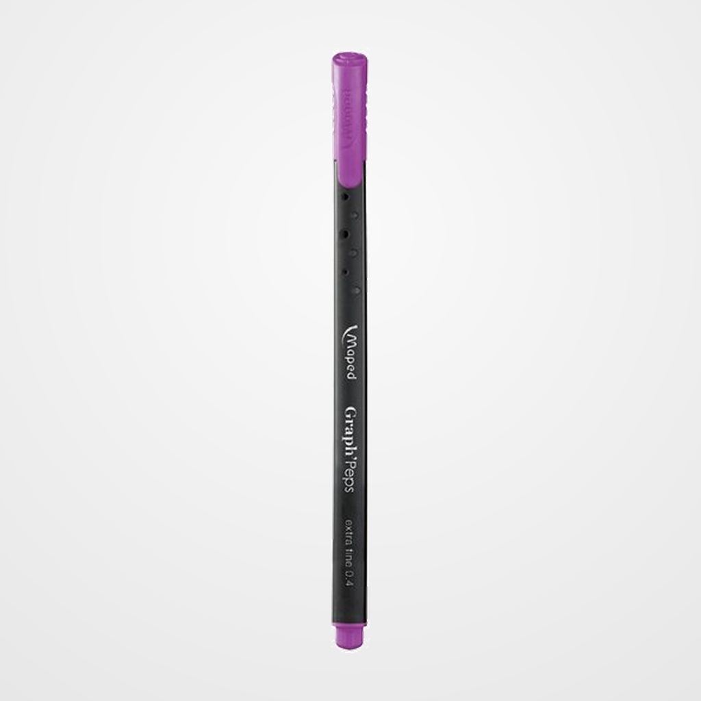 ROTULADOR FIBRA MAPED GRAPH PEPS SWEETY PURPLE