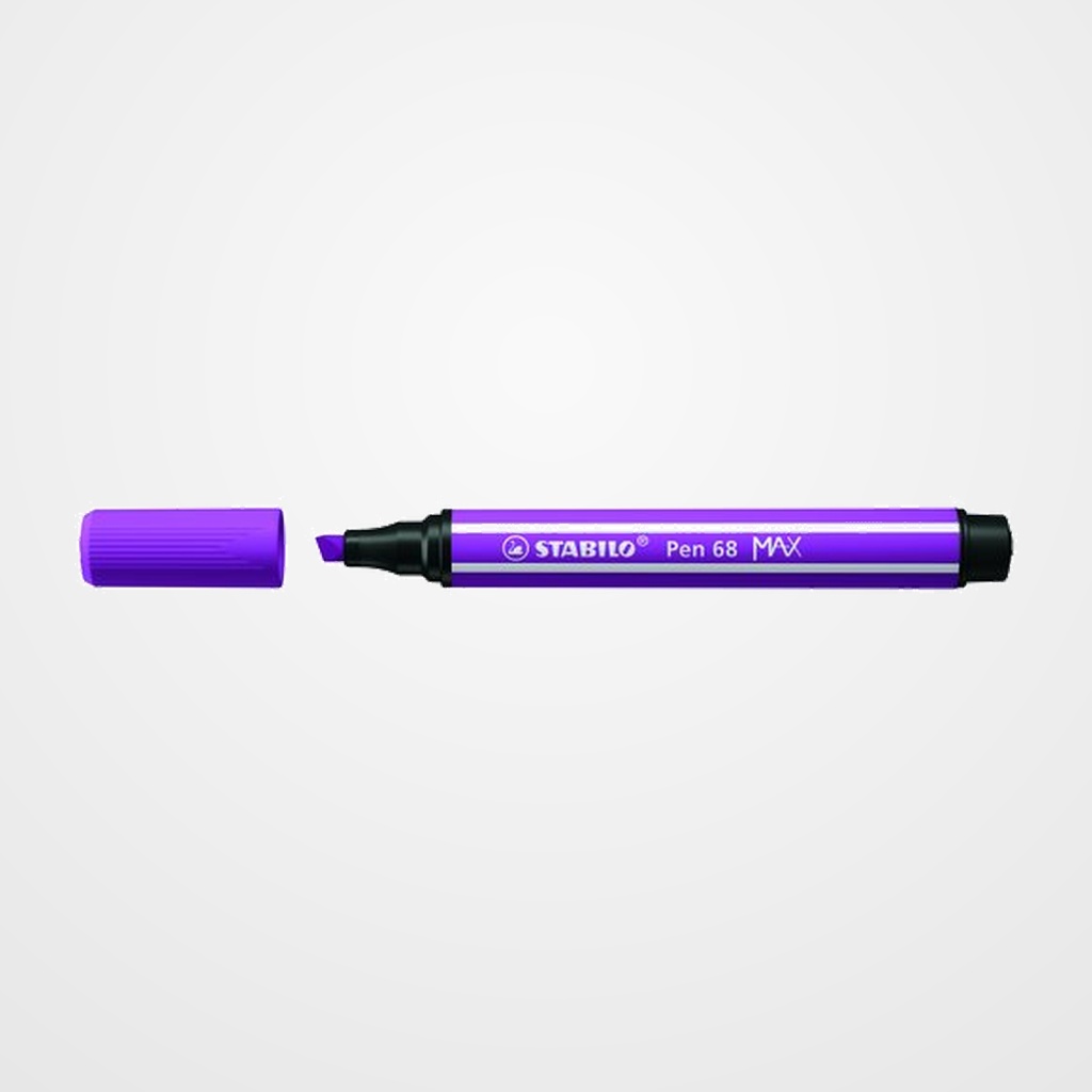 ROTULADOR FIBRA STABILO PEN 68 MAX LILA