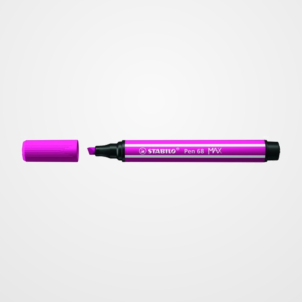 ROTULADOR FIBRA STABILO PEN 68 MAX ROSA