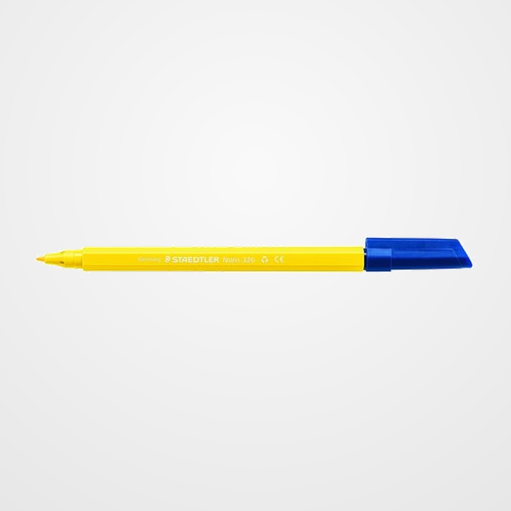 ROTULADOR FIBRA STAEDTLER  326 NORIS CLUB AMARILLO