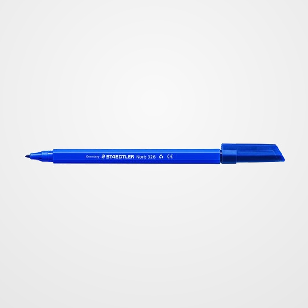 ROTULADOR FIBRA STAEDTLER  326 NORIS CLUB AZUL