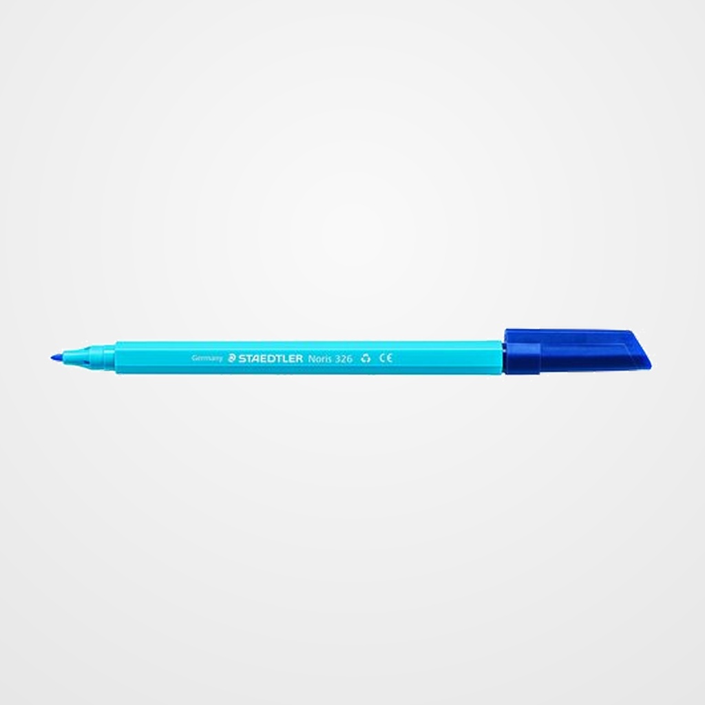 ROTULADOR FIBRA STAEDTLER  326 NORIS CLUB AZUL CLARO
