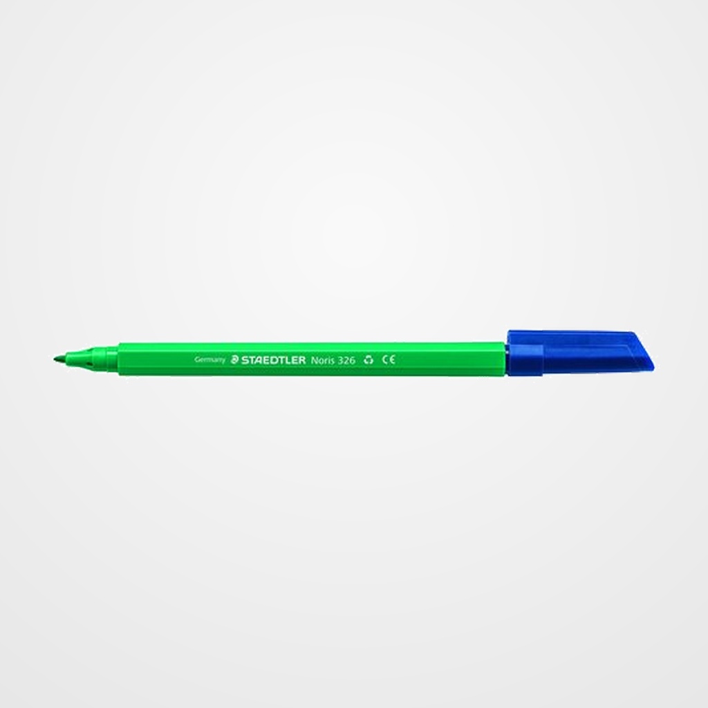 ROTULADOR FIBRA STAEDTLER  326 NORIS CLUB VERDE