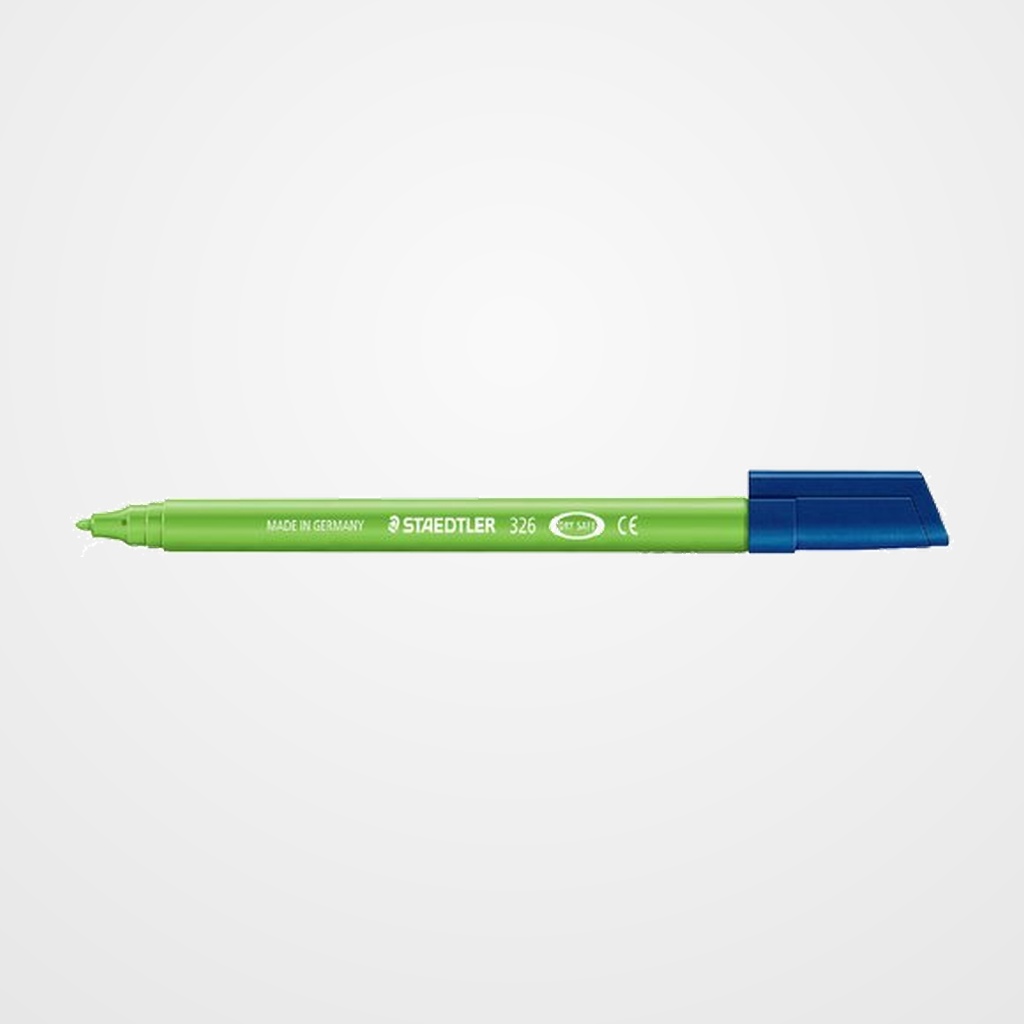 ROTULADOR FIBRA STAEDTLER  326 NORIS CLUB VERDE CLARO