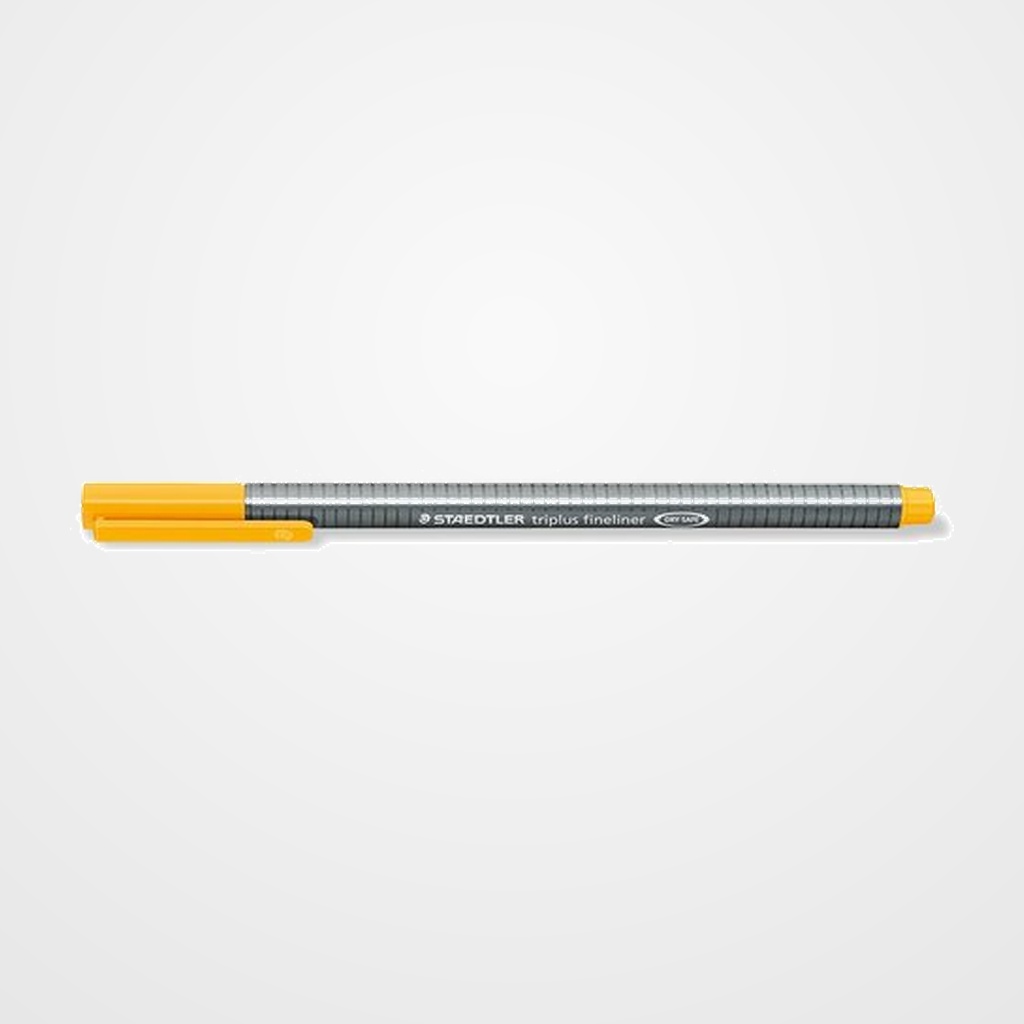 ROTULADOR FIBRA STAEDTLER  334 TRIPLUS FINELINER   MELOCOTON
