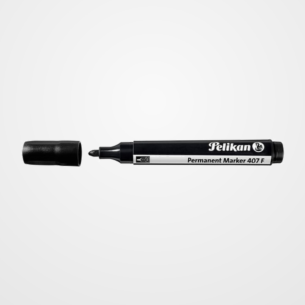 ROTULADOR PERMANENTE PELIKAN 407 F NEGRO
