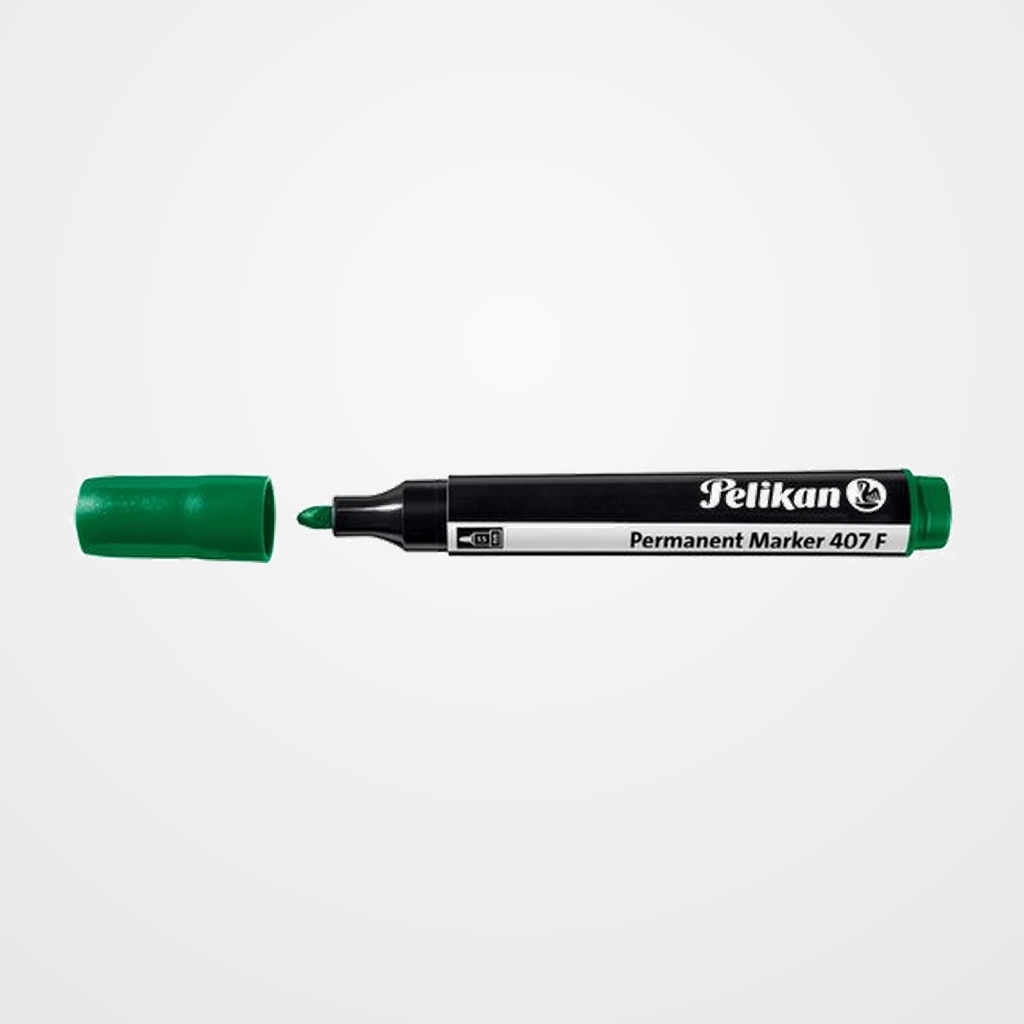 ROTULADOR PERMANENTE PELIKAN 407 F VERDE