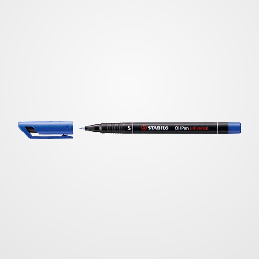 ROTULADOR PERMANENTE STABILO OHPEN 841 (S) AZUL
