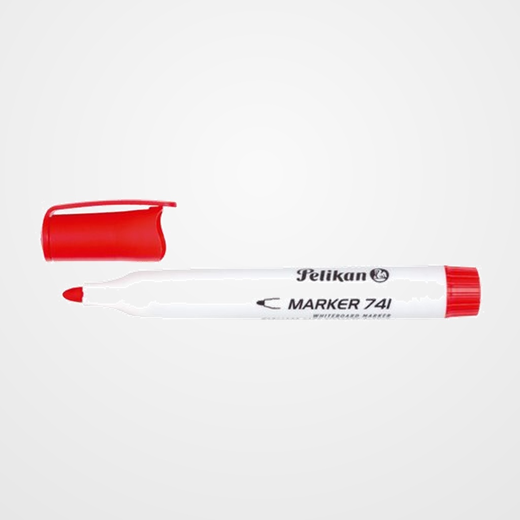ROTULADOR PIZARRA PELIKAN 741F ROJO (817998)