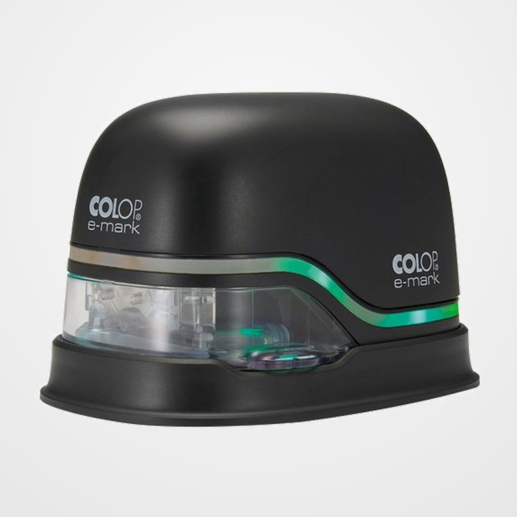 SELLO COLOP ELECTRONICO E-MARK MONTURA NEGRA