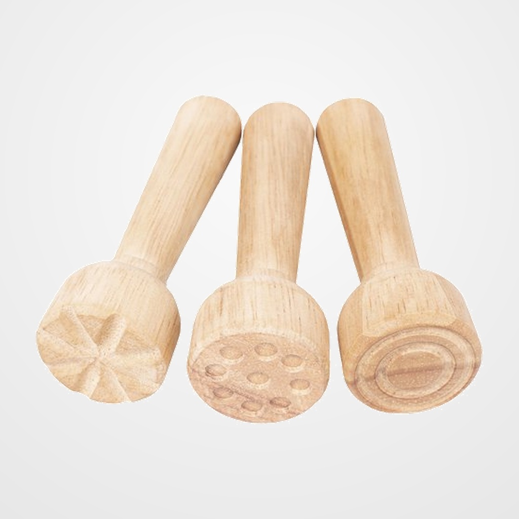 SELLO DE MADERA PARA PLASTILINA JOVI BABY ESTUCHE de 3
