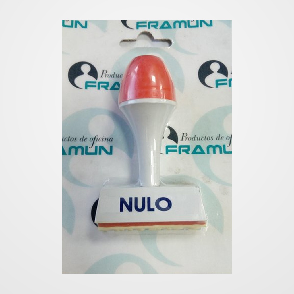 SELLO ent.MANUAL FRAMUN  NULO