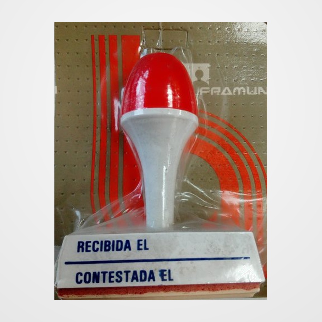 [26001022] SELLO ent.MANUAL FRAMUN  RECIBIDA EL, CONTESTADA EL