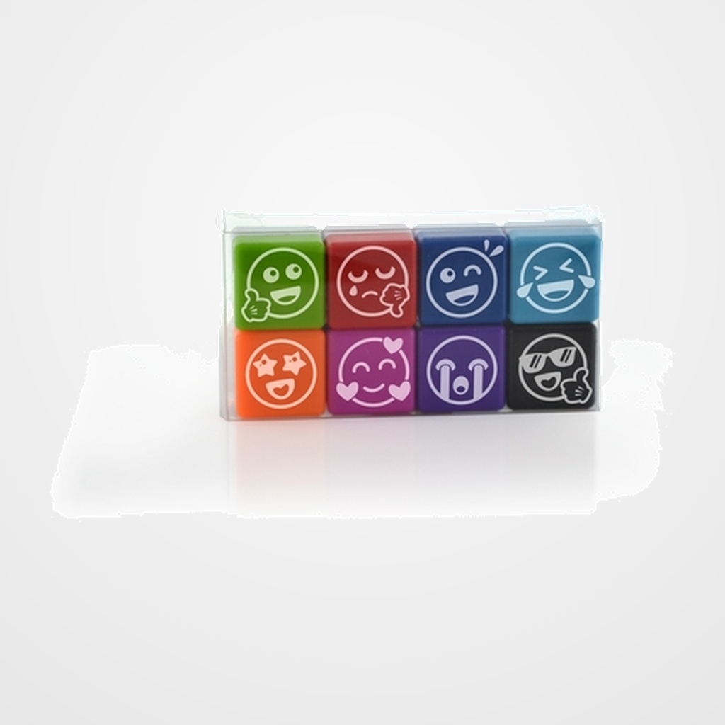 [26001761] SELLO OFFICE BOX DE MOTIVACION ESPECIAL PROFESORES PACK DE 8 CARAS/VIBES