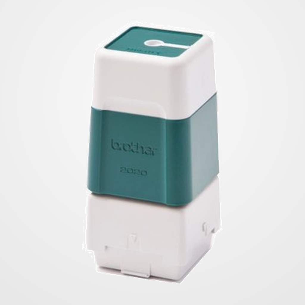 SELLO PERSONALIZ. ent.AUT. BROTHER 20x20 mm. VERDE