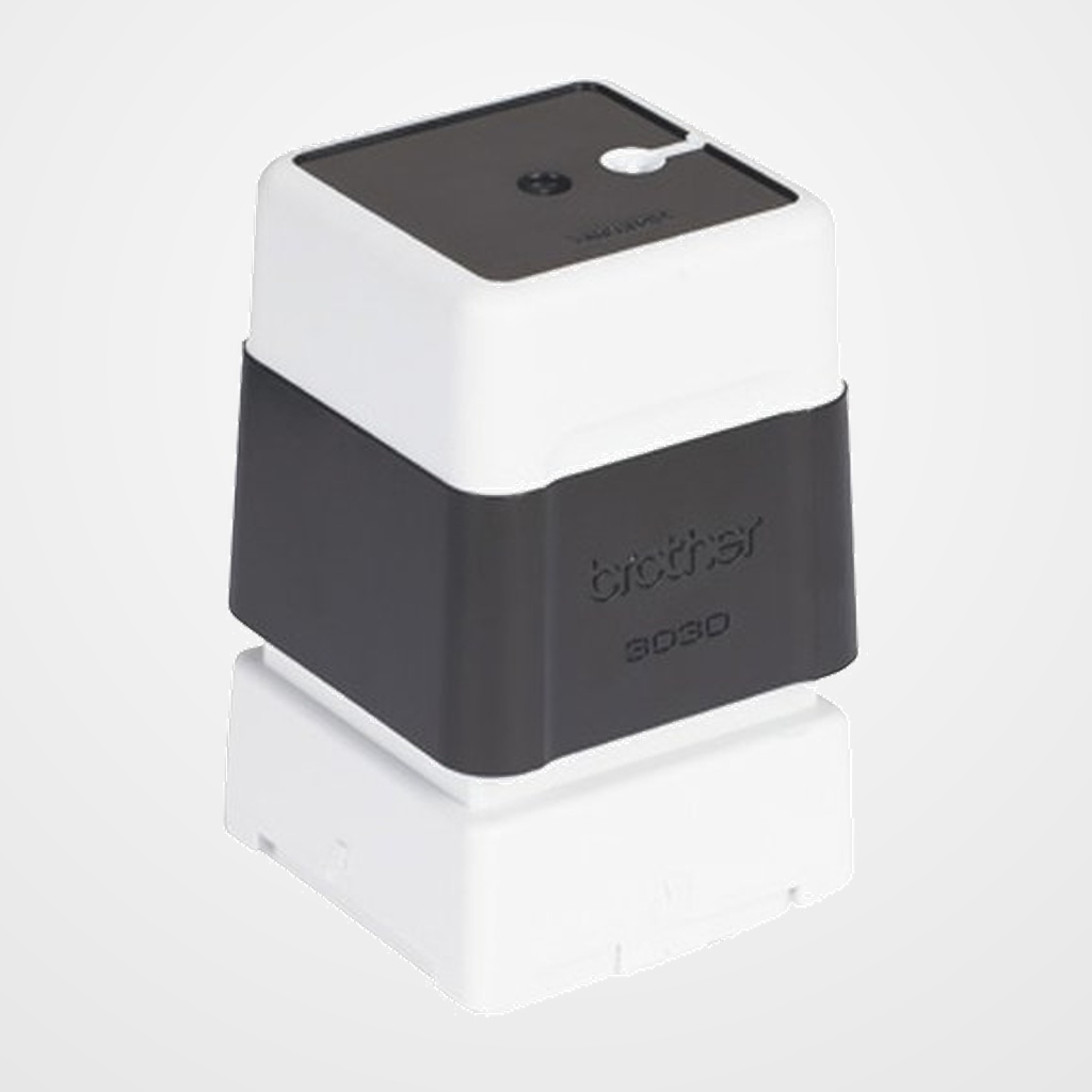 SELLO PERSONALIZ. ent.AUT. BROTHER 30x30 mm. NEGRO