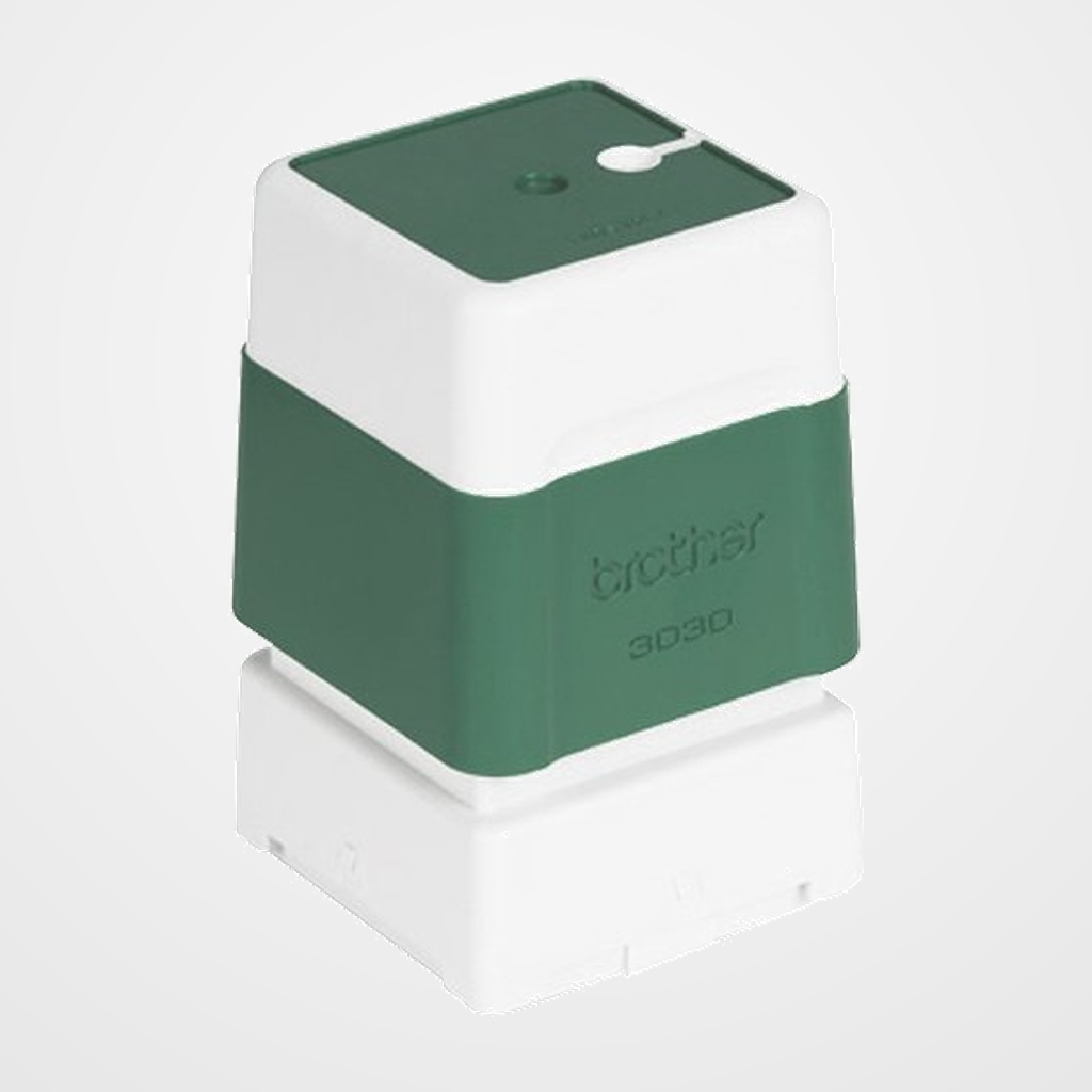 SELLO PERSONALIZ. ent.AUT. BROTHER 30x30 mm. VERDE