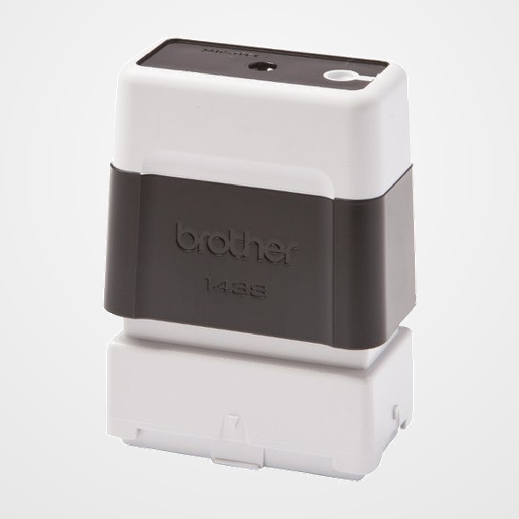 SELLO PERSONALIZ. ent.AUT. BROTHER 38x14 mm. NEGRO