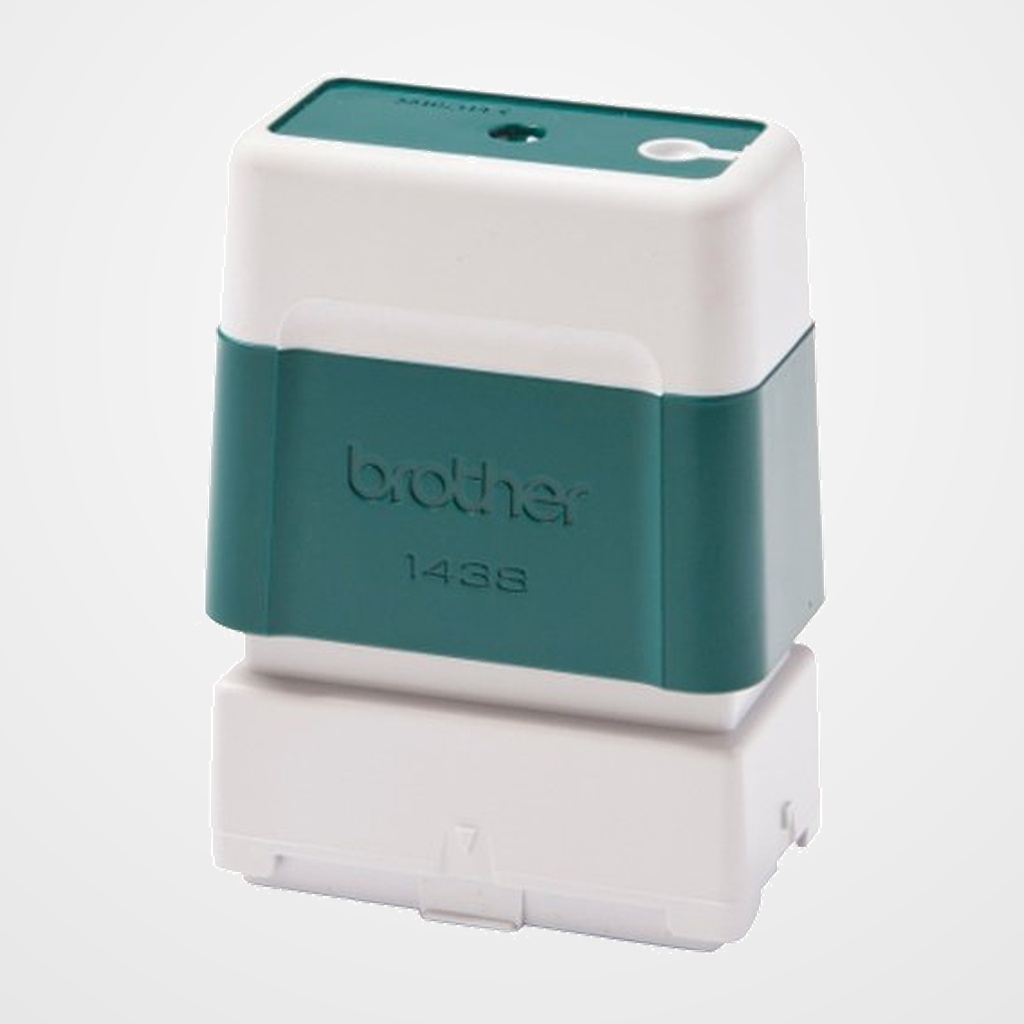 SELLO PERSONALIZ. ent.AUT. BROTHER 38x14 mm. VERDE