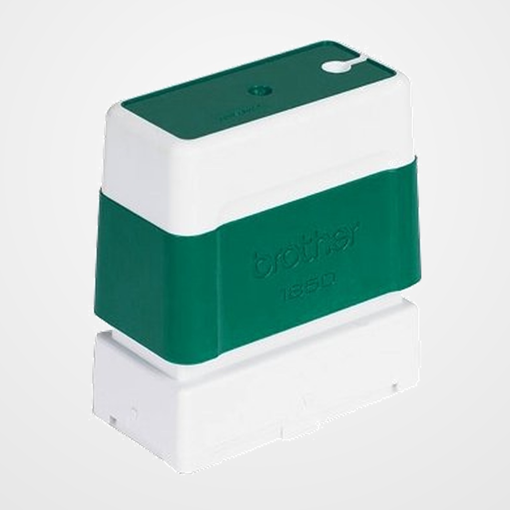 SELLO PERSONALIZ. ent.AUT. BROTHER 50x18 mm. VERDE