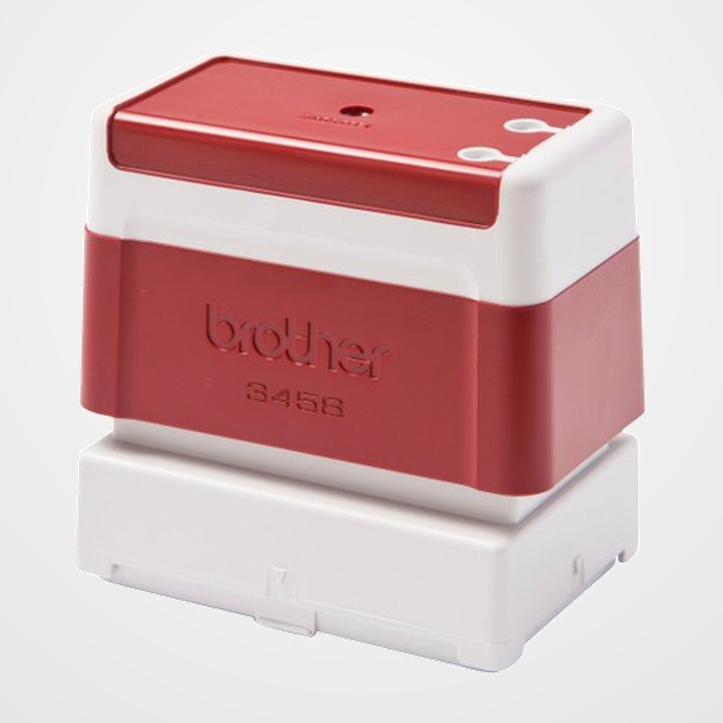 SELLO PERSONALIZ. ent.AUT. BROTHER 58x34 mm. ROJO