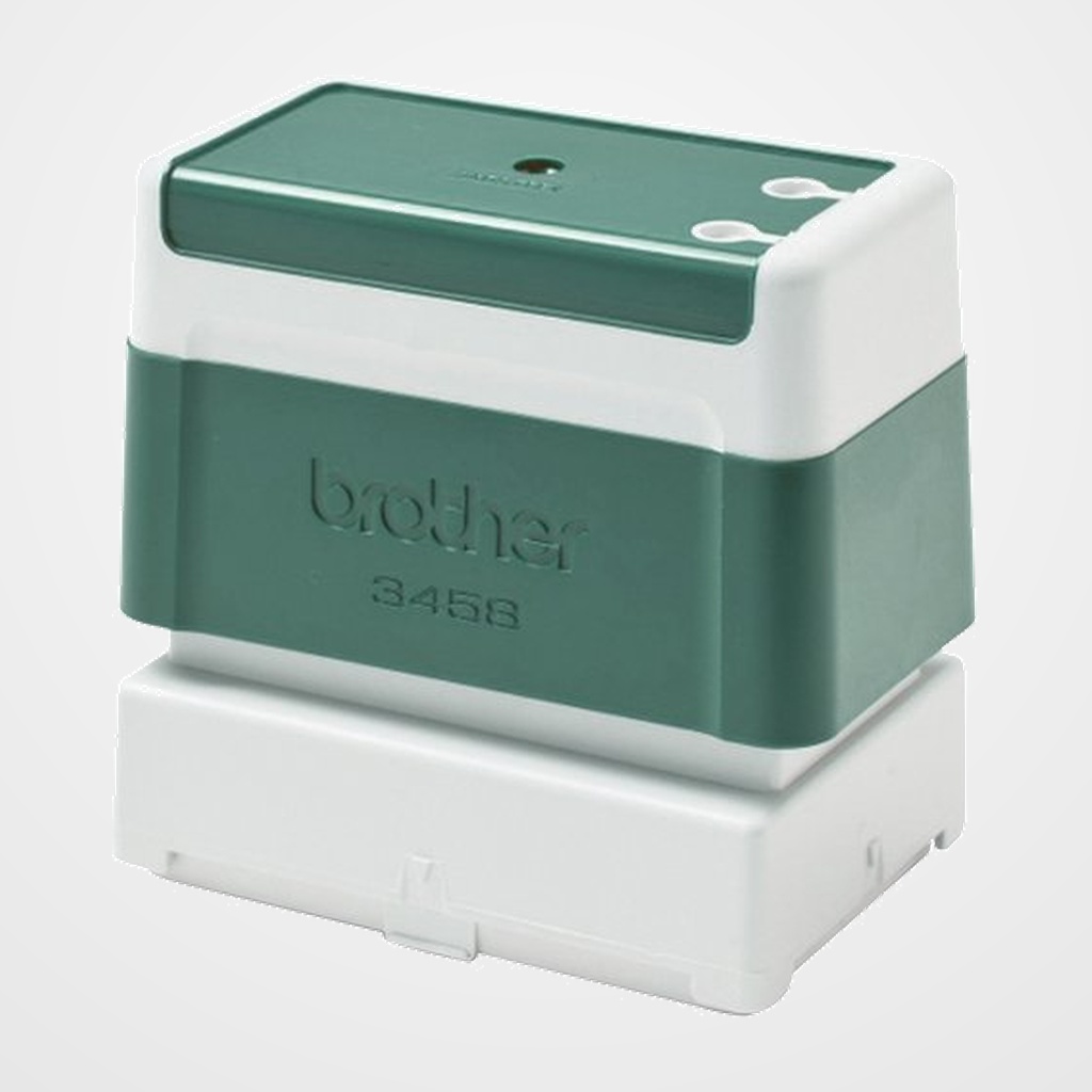 [26003028] SELLO PERSONALIZ. ent.AUT. BROTHER 58x34 mm. VERDE