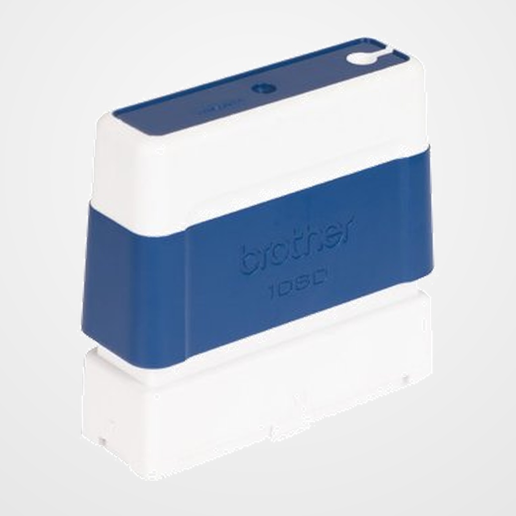 SELLO PERSONALIZ. ent.AUT. BROTHER 60x10 mm. AZUL