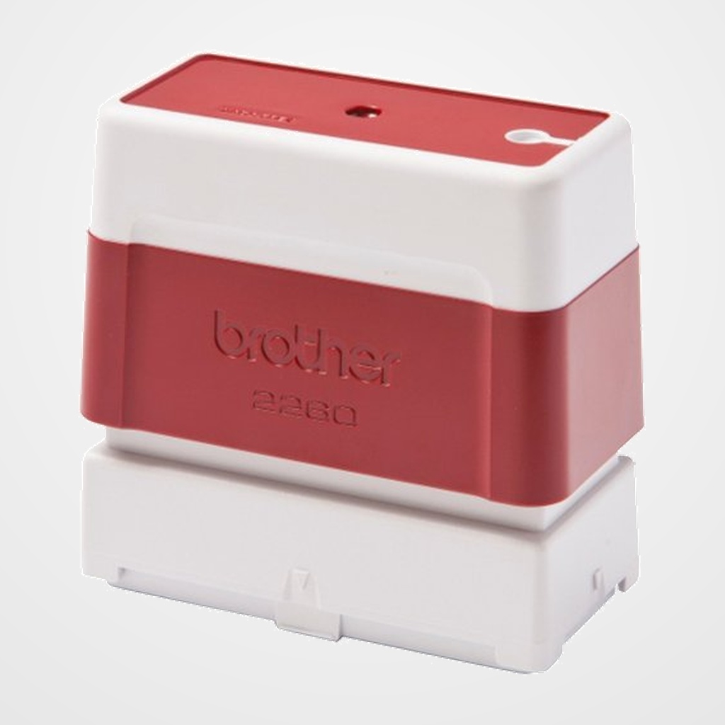 SELLO PERSONALIZ. ent.AUT. BROTHER 60x22 mm. ROJO