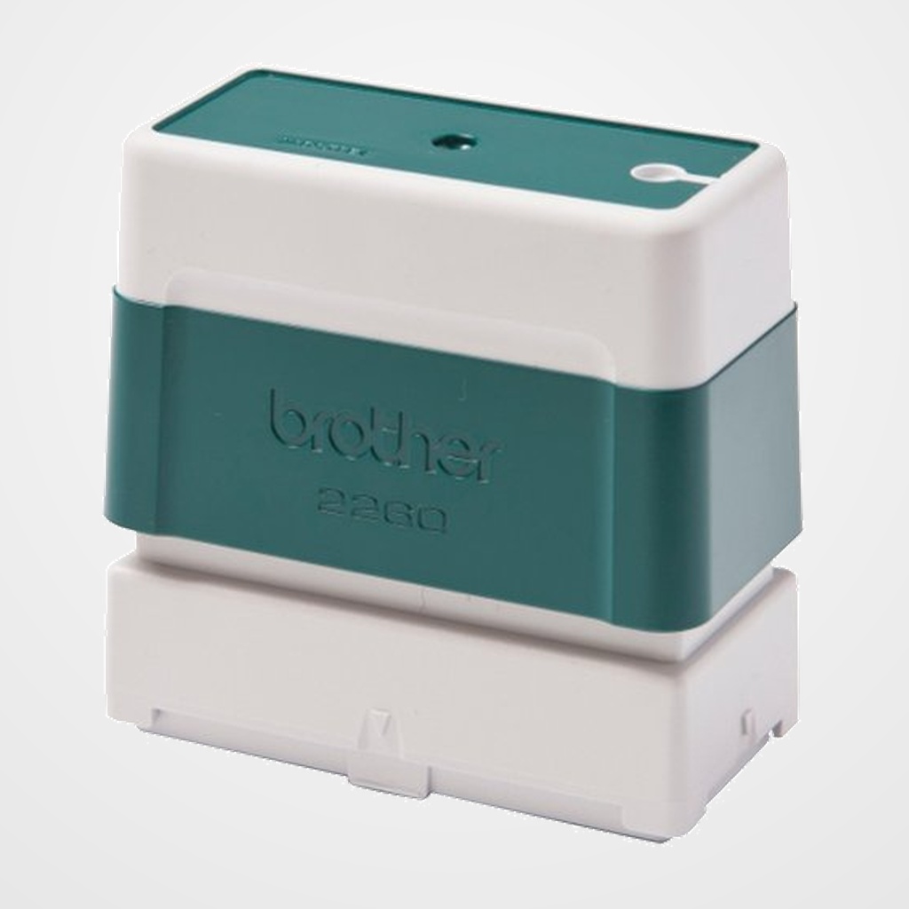 [26003016] SELLO PERSONALIZ. ent.AUT. BROTHER 60x22 mm. VERDE