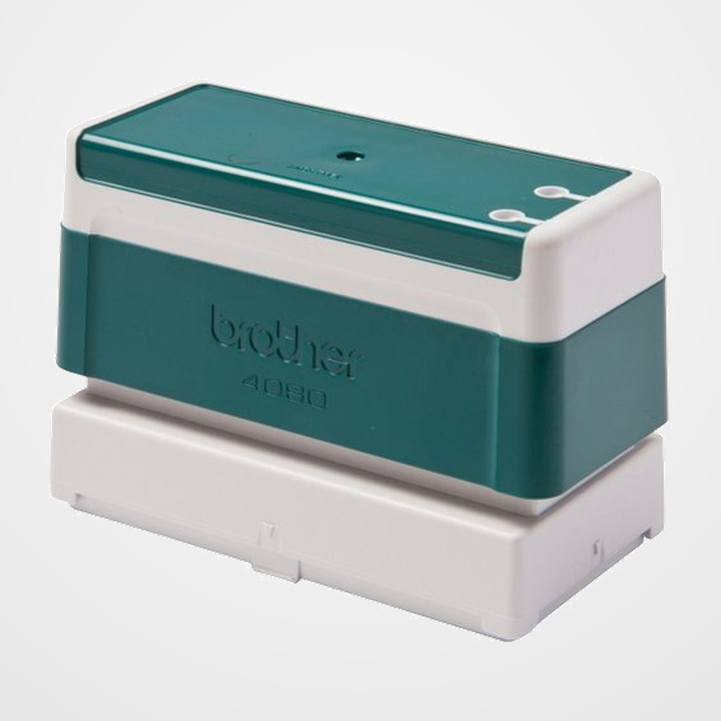 [26003036] SELLO PERSONALIZ. ent.AUT. BROTHER 90x40 mm. VERDE