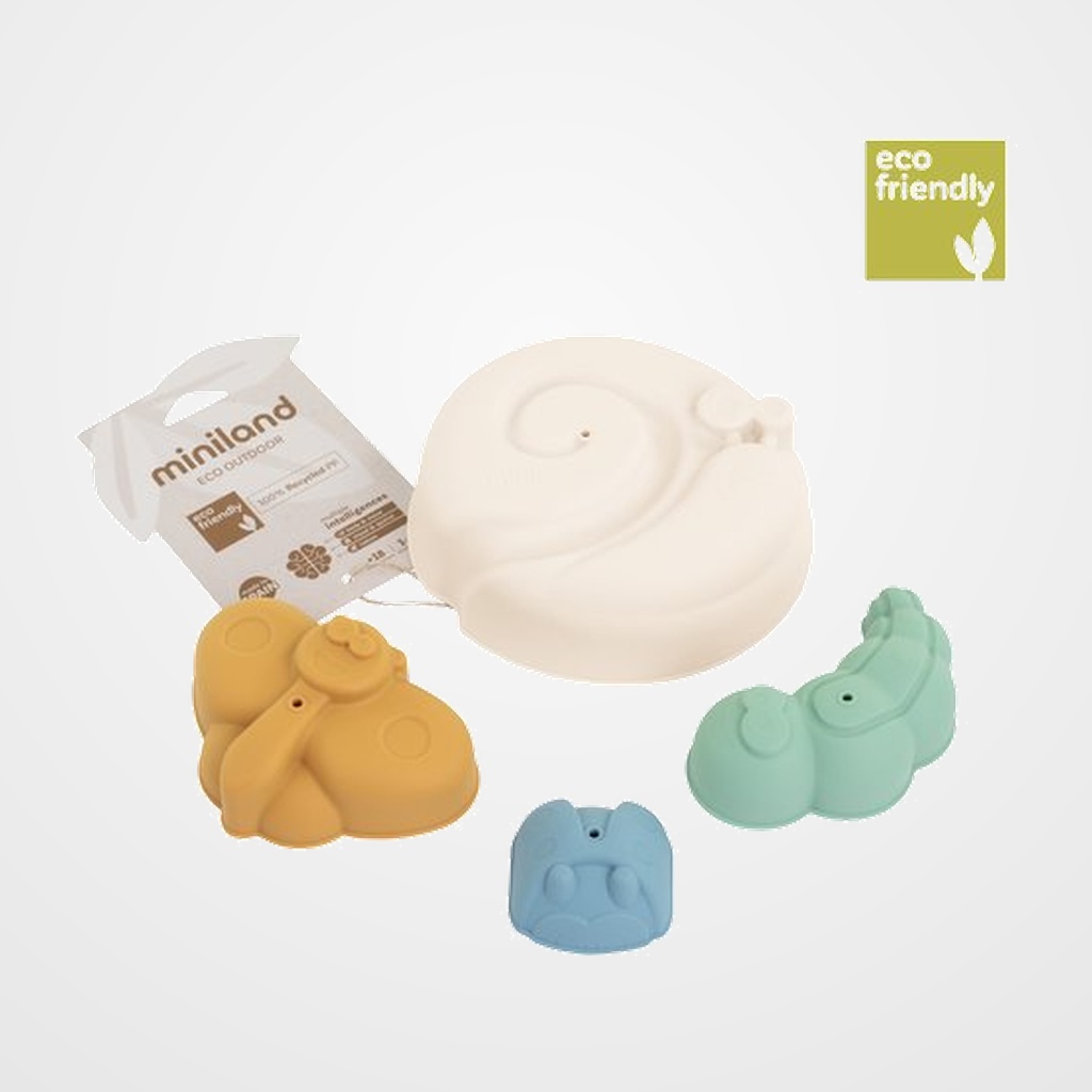 SET ARENA MINILAND ECO 4 MOLDES COOL  (+18 meses)