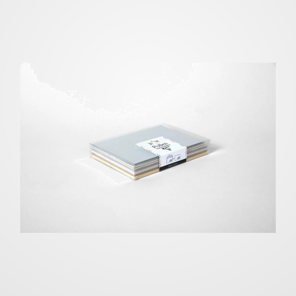 SET CARTAS CLAIREFONTAINE POLLEN 20 SOBRES 114x162 + 20 TARJETAS 110x155 CHIC