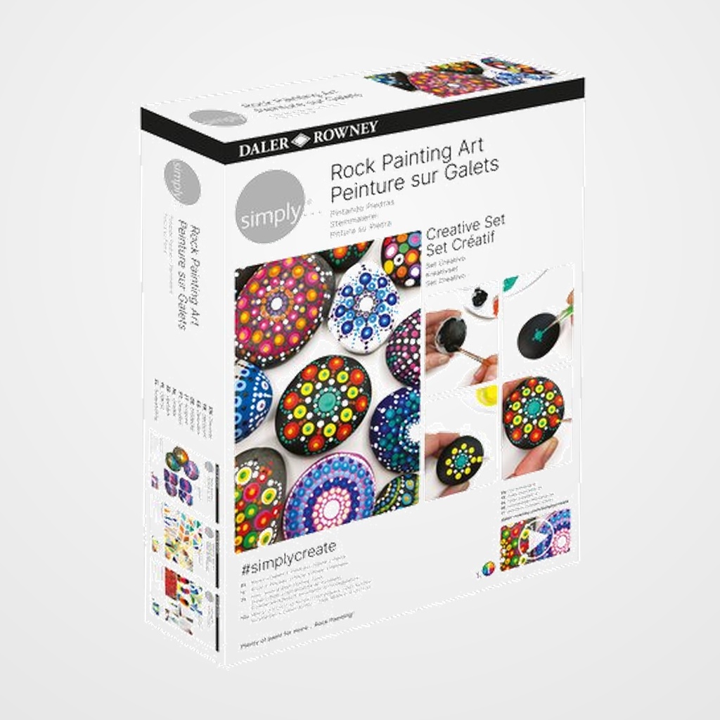 SET DALER ROWNEY CREATIVO ROCK PAINTING