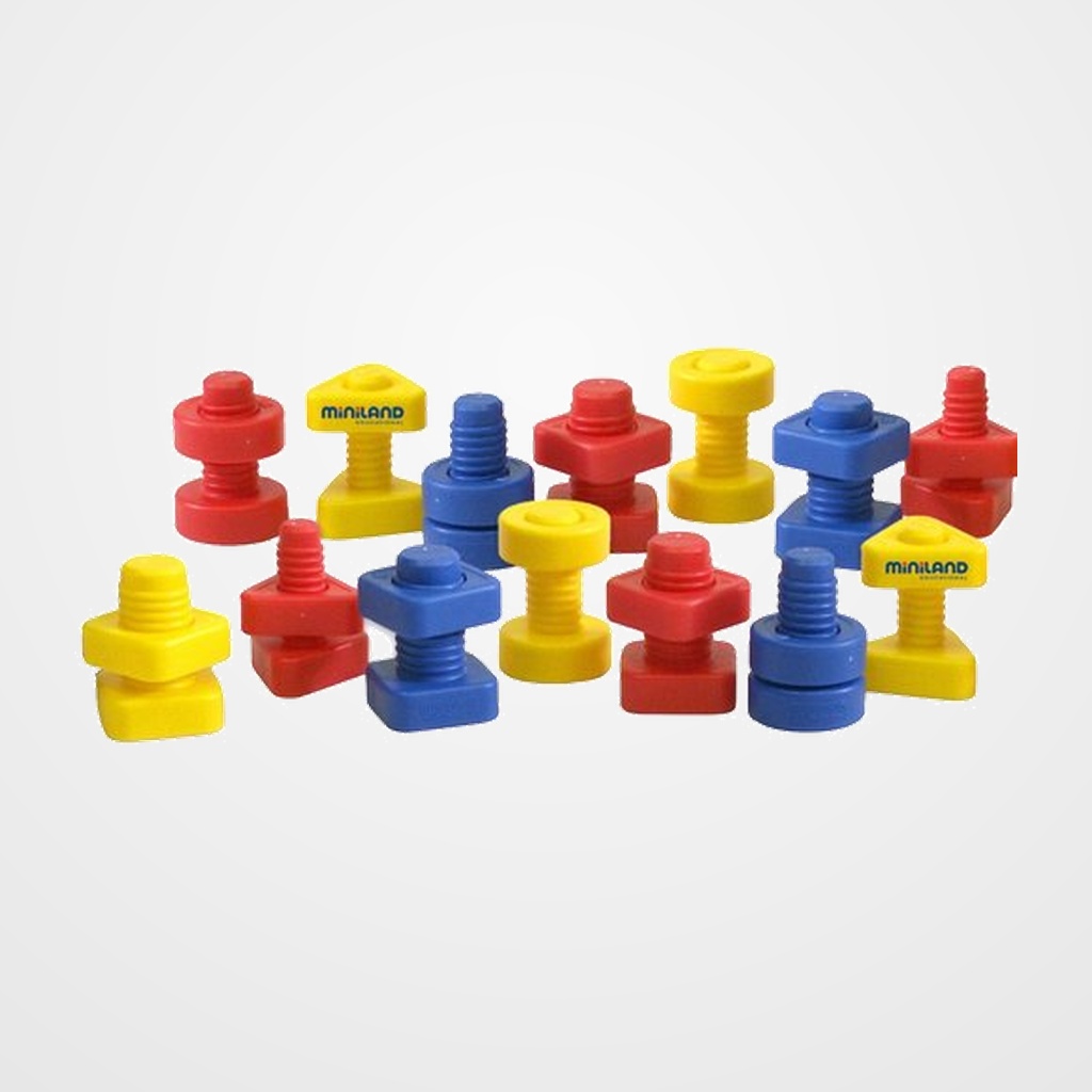 SET DE 72 TORNILLOS Y TUERCAS + ACTIVIDADES