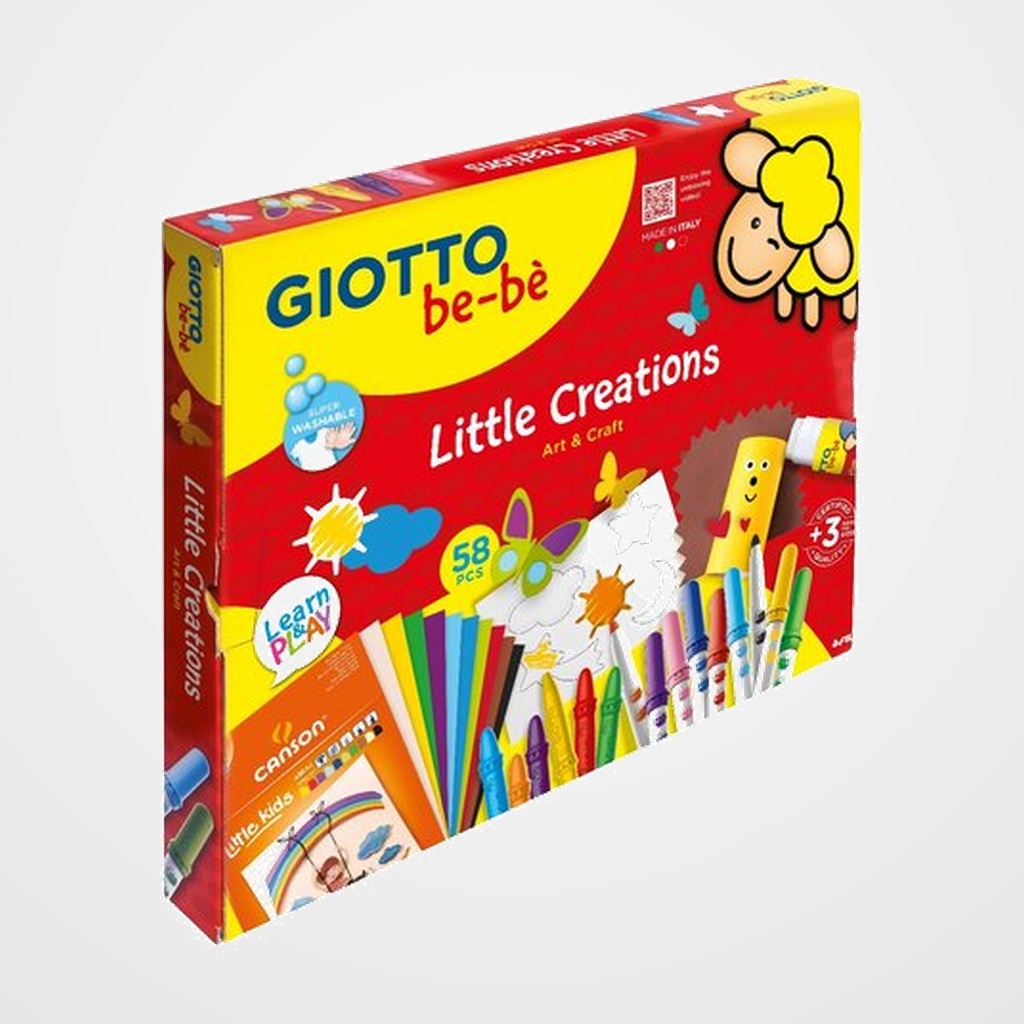 SET JUEGO GIOTTO BEBE LITTLE CREATIONS