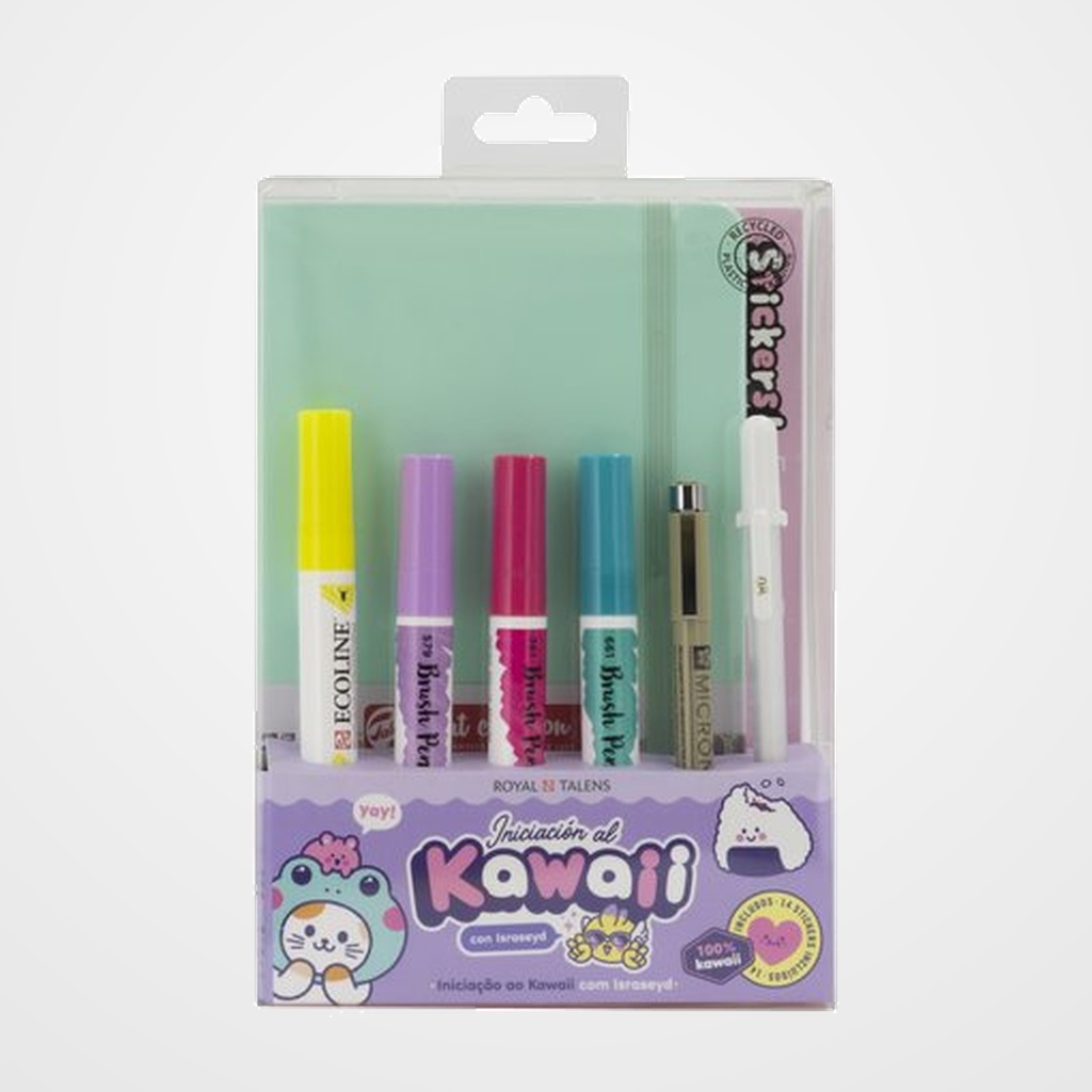 SET TALENS INICIACION DIBUJO KAWAII